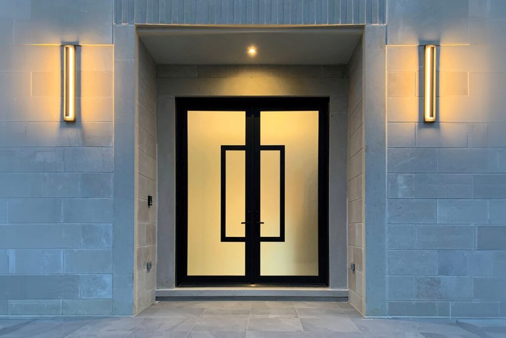 Exterior image of a door.